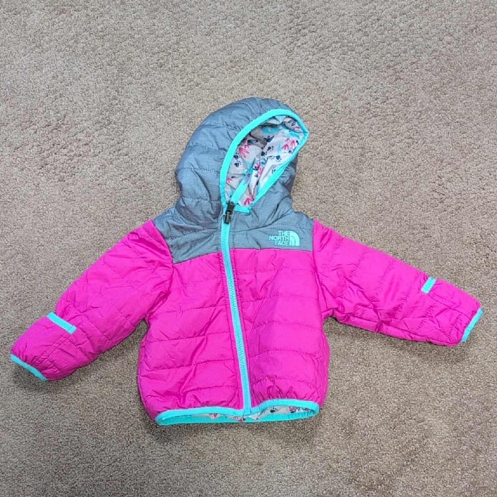 North Face Infant Reversible Puffer Jacket